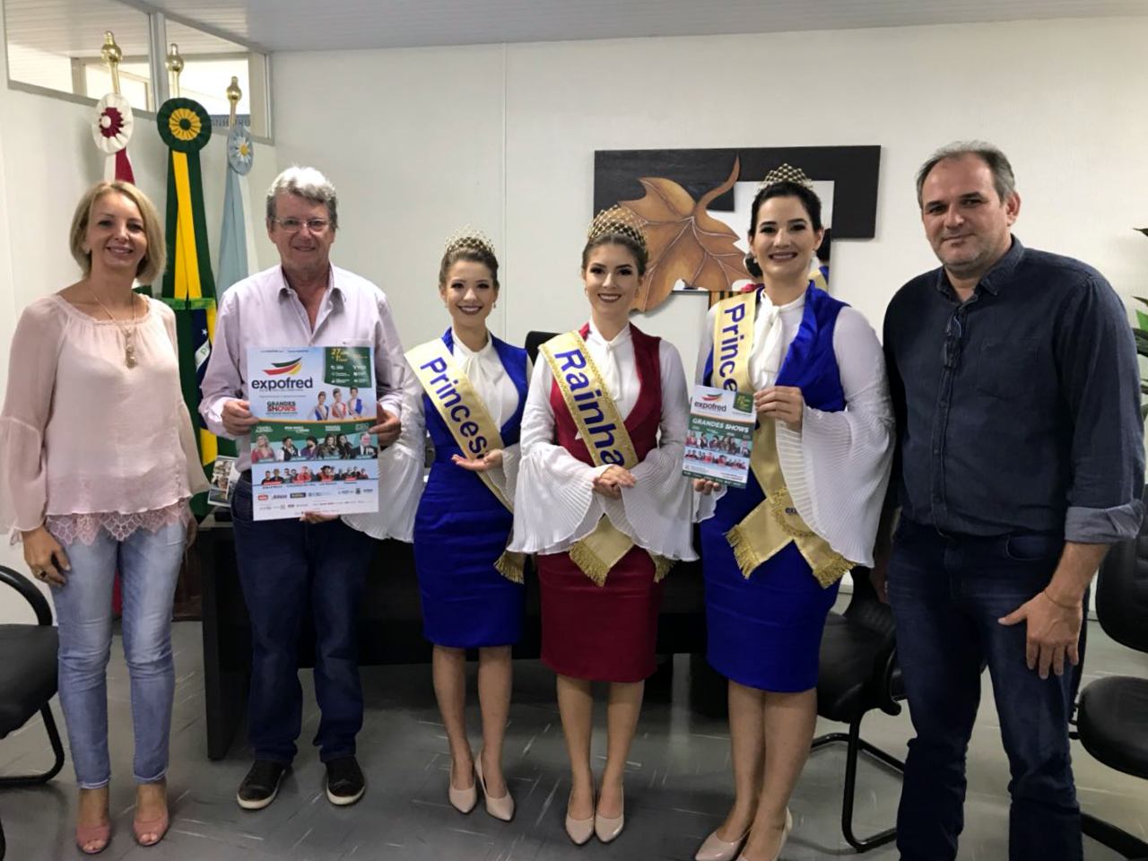 Municípios da região recebem a comitiva da Expofred 2018